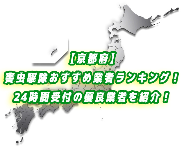 京都府　害虫駆除　業者ランキング