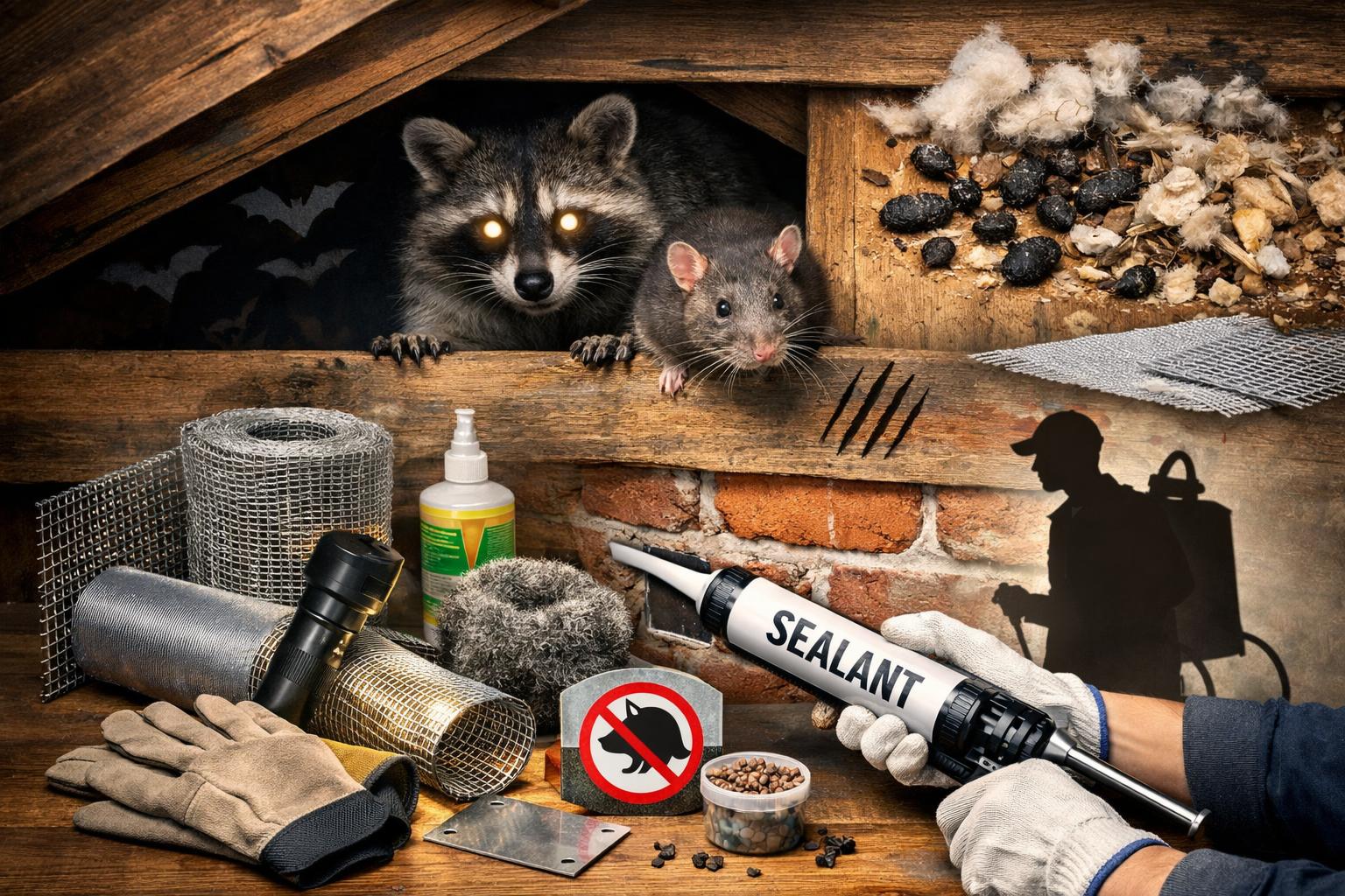 今日からできる家の害獣対策｜ホームセンターで揃う道具と侵入経路の見つけ方