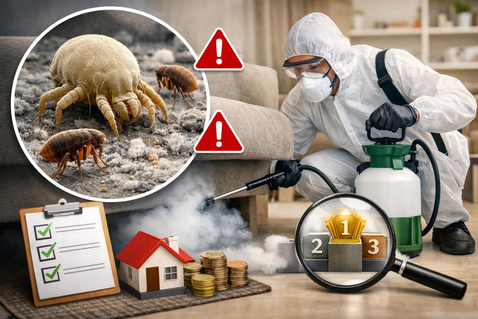 ダニ・ノミ 駆除業者 おすすめ