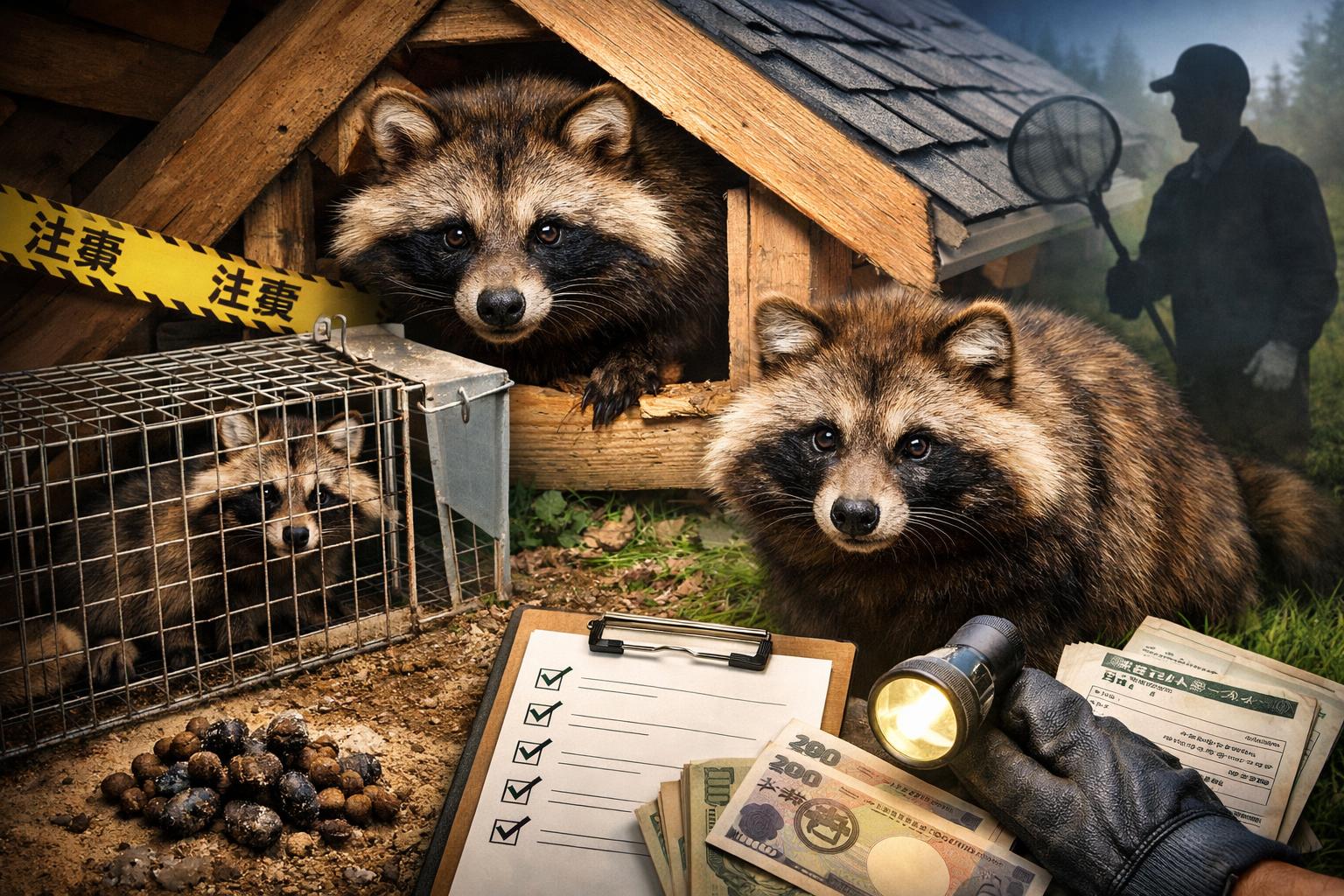 タヌキ駆除 おすすめ業者