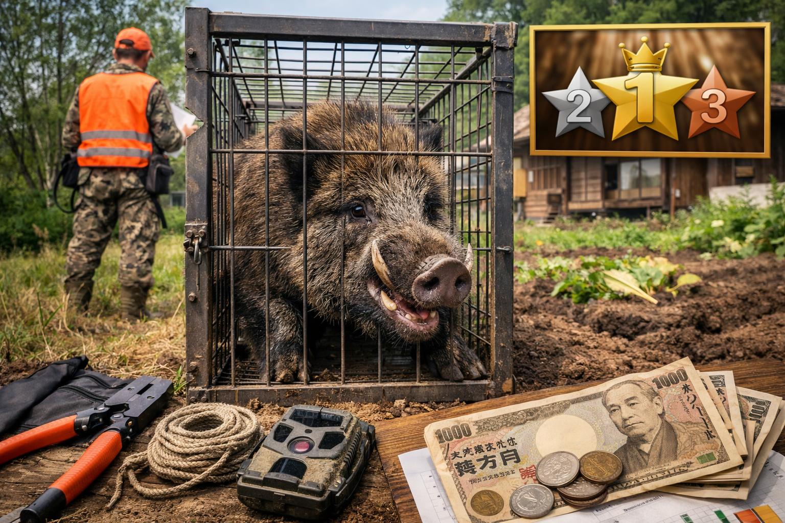 イノシシ 駆除 おすすめ業者