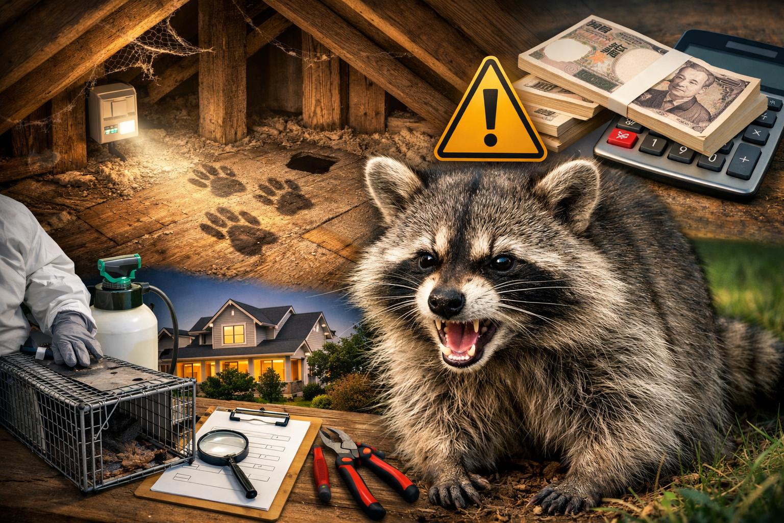 オススメ　アライグマ駆除　業者