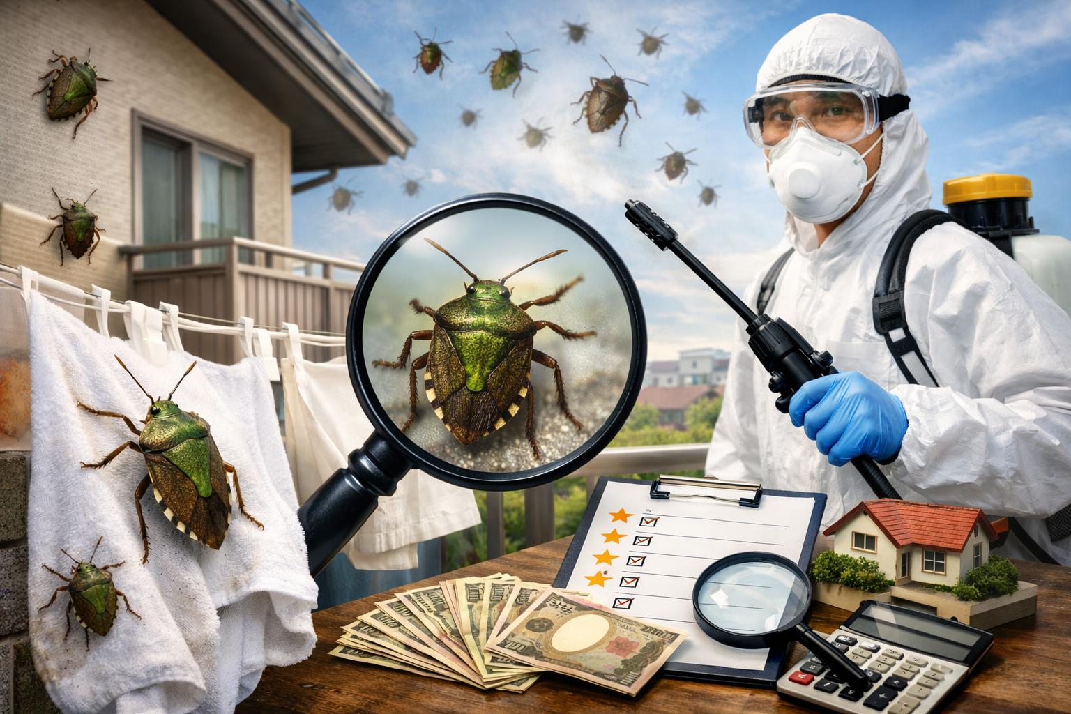 カメムシ　駆除　おすすめ業者